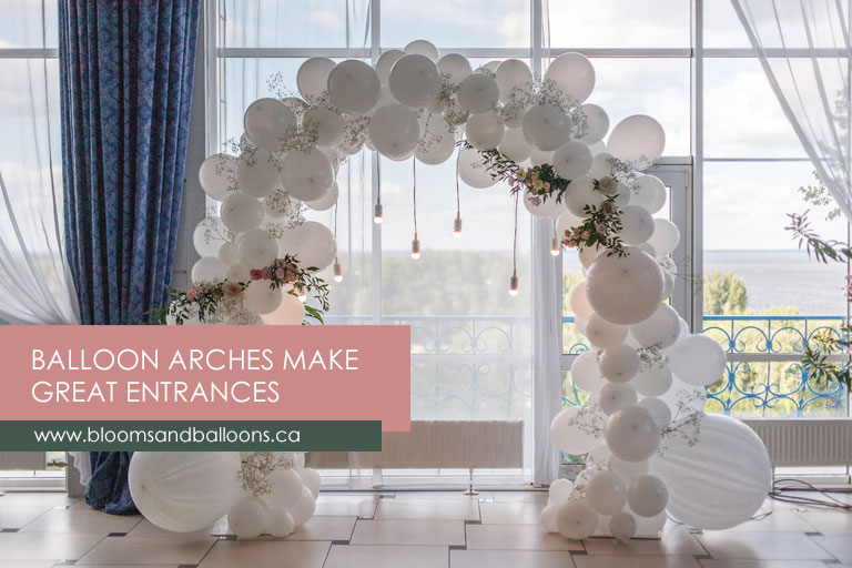 Balloon Arches make great entrances